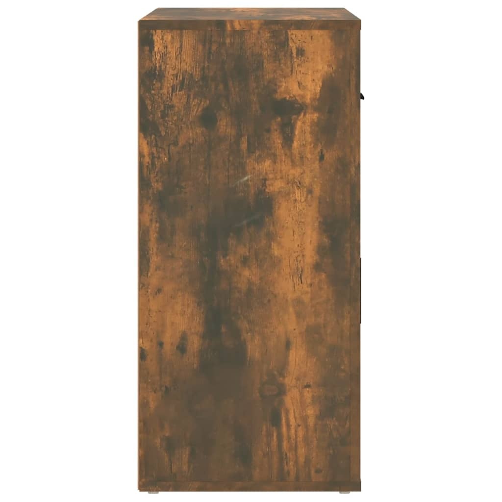 VidaXL Dressoir 80x33x70 cm bewerkt hout gerookt eikenkleurig