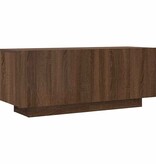 VidaXL Tv-meubel 100x35x40 cm bewerkt hout bruin eikenkleur