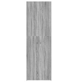 VidaXL Kantoorkast 60x32x190 cm bewerkt hout grijs sonoma eikenkleurig