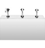 VidaXL Sausdispenser 3x3,5 L roestvrij staal