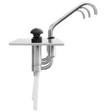 VidaXL Sausdispenser 3x3,5 L roestvrij staal