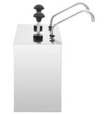 VidaXL Sausdispenser 2x3,5 L roestvrij staal