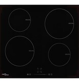 VidaXL Inductiekookplaat met 4 kookzones aanraakbediening 7000 W glas