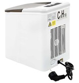 VidaXL IJsblokjesmachine 1,4 L 15 kg/24 u wit