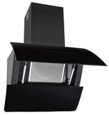 VidaXL Wandafzuigkap 756 m³/u 60 cm roestvrij staal zwart