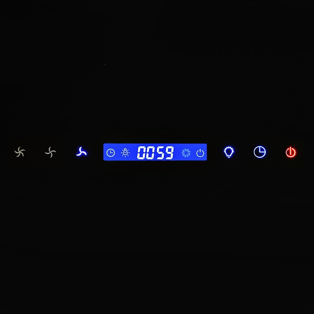 VidaXL Wandafzuigkap 756 m³/u 60 cm roestvrij staal zwart