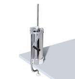 VidaXL Handmatige verticale worstvuller/worstmaker van roestvrij staal 3,5L