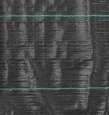 VidaXL Worteldoek 2x50 m PP zwart