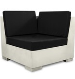 VidaXL 6-delige Loungeset met kussens beton grijs