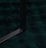 VidaXL Neppels Konijnenbont Deken 4 pcs Donkergroen 240 x 270 cm