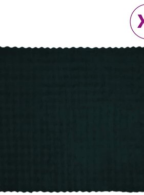 VidaXL Neppels Konijnenbont Deken 4 pcs Donkergroen 130 x 150 cm