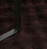 VidaXL Neppels Konijnenbont Deken 4 pcs Kameel 240 x 270 cm Polyester