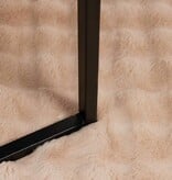 VidaXL Neppels Konijnenbont Deken 4 pcs Beige 220 x 240 cm Polyester