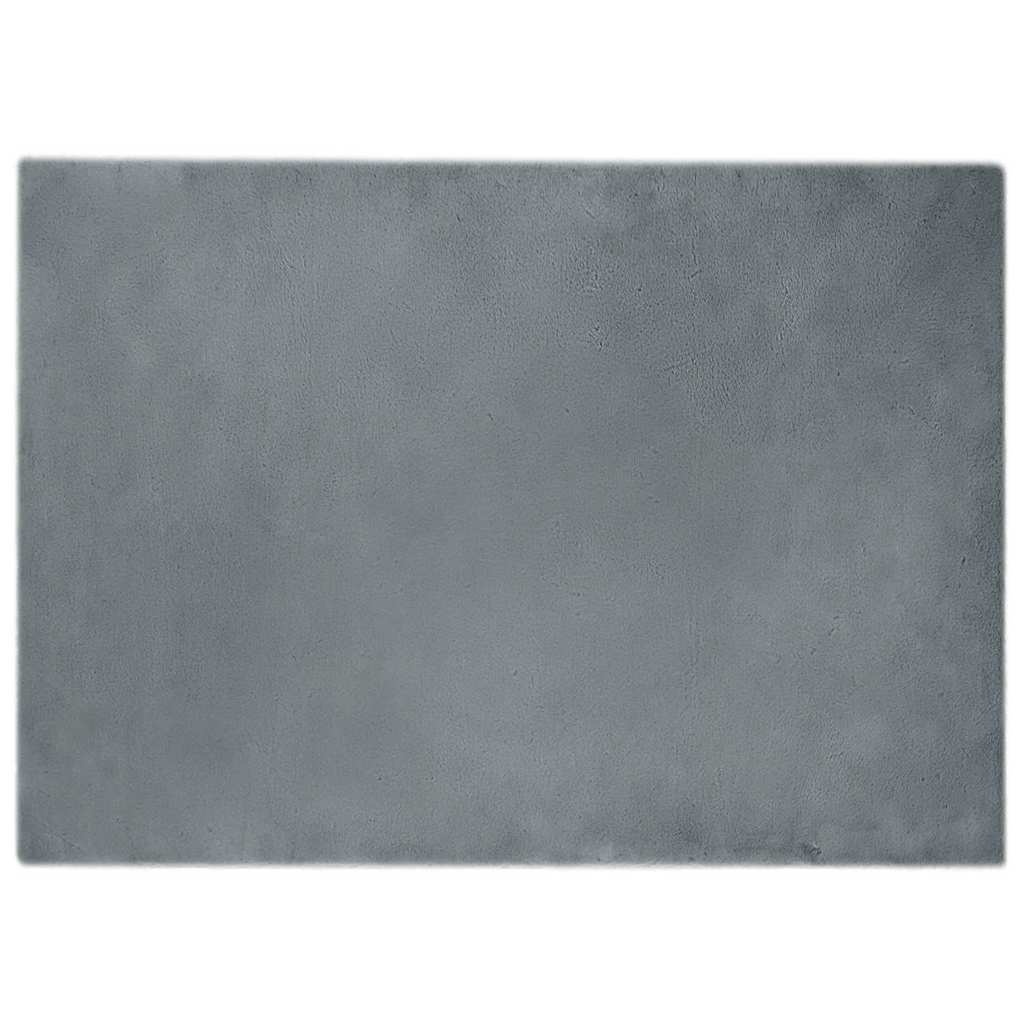 VidaXL Nep Konijnenbont Tapijt Antraciet 240 x 340 cm Polyester