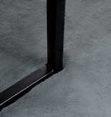 VidaXL Nep Konijnenbont Tapijt Antraciet 140 x 200 cm Polyester