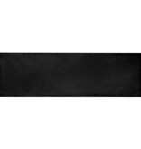 VidaXL Nep Konijnenbont Tapijt Zwart 80 x 250 cm Polyester