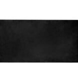 VidaXL Nep Konijnenbont Tapijt Zwart 80 x 150 cm Polyester