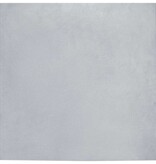 VidaXL Nep Konijnenbont Tapijt Grijs 240 x 240 cm Polyester