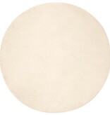 VidaXL Nep Konijnenbont Tapijt Crème Ø 120 cm Polyester