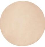 VidaXL Nep Konijnenbont Tapijt Beige Ø 120 cm Polyester