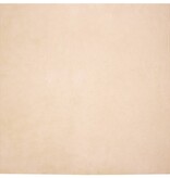 VidaXL Nep Konijnenbont Tapijt Beige 120 x 120 cm Polyester