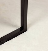 VidaXL Nep Konijnenbont Tapijt Wit Ø 200 cm Polyester