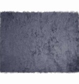 VidaXL Nepleer Schapenvacht Tapijt Antraciet 240 x 340 cm Polyester