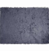 VidaXL Nepleer Schapenvacht Tapijt Antraciet 160 x 230 cm Polyester