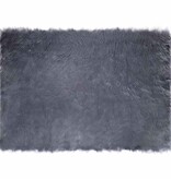 VidaXL Nepleer Schapenvacht Tapijt Antraciet 120 x 170 cm Polyester