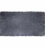 VidaXL Nepleer Schapenvacht Tapijt Antraciet 60 x 110 cm Polyester