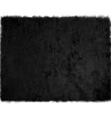 VidaXL Nepleer Schapenvacht Tapijt Zwart 240 x 340 cm Polyester