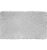 VidaXL Nepleer Schapenvacht Tapijt Grijs 200 x 100 cm Polyester