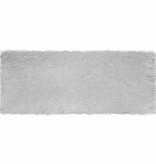 VidaXL Nepleer Schapenvacht Tapijt Grijs 80 x 200 cm Polyester