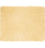 VidaXL Nepleer Schapenvacht Tapijt Crème 240 x 340 cm Polyester