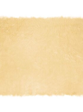 VidaXL Nepleer Schapenvacht Tapijt Crème 160 x 230 cm Polyester