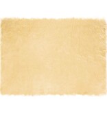 VidaXL Nepleer Schapenvacht Tapijt Crème 200 x 140 cm Polyester