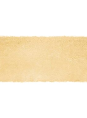 VidaXL Nepleer Schapenvacht Tapijt Crème 80 x 200 cm Polyester