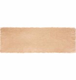 VidaXL Nepleer Schapenvacht Tapijt Beige 80 x 250 cm Polyester