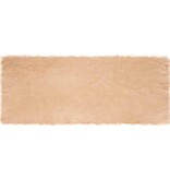 VidaXL Nepleer Schapenvacht Tapijt Beige 80 x 200 cm Polyester