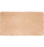 VidaXL Nepleer Schapenvacht Tapijt Beige 60 x 110 cm Polyester