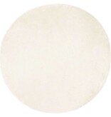 VidaXL Nepleer Schapenvacht Tapijt Wit 100 x 100 cm Polyester