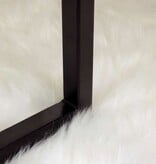 VidaXL Nepleer Schapenvacht Tapijt Wit 240 x 340 cm Polyester