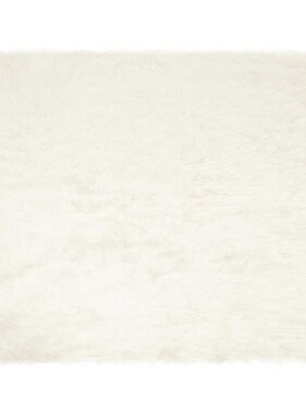 VidaXL Nepleer Schapenvacht Tapijt Wit 200 x 280 cm Polyester