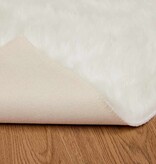 VidaXL Nepleer Schapenvacht Tapijt Wit 120 x 170 cm Polyester