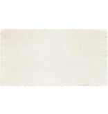 VidaXL Nepleer Schapenvacht Tapijt Wit 80 x 150 cm Polyester