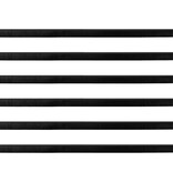 VidaXL Schroefbare Deurborstelafsluitingen 6 pcs Zwart 100 cm