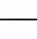 VidaXL Schroefbare Deurborstelafsluitingen 2 pcs Zwart 100 cm