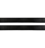 VidaXL Zelfklevende Deurborstels 2 pcs Zwart 100 cm Aluminium Legering