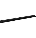 VidaXL Zelfklevende Deurborstels 2 pcs Zwart 100 cm Aluminium Legering