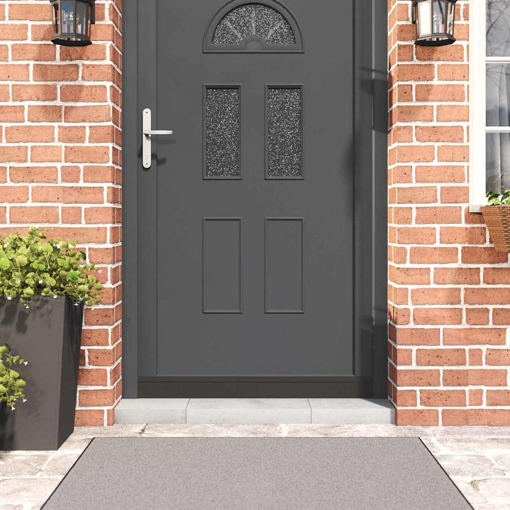 VidaXL Zelfklevende Deurborstels 12 pcs Zwart 100 cm